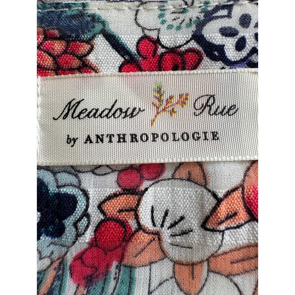 Anthropologie Meadow Rue Floral Maxi Dress Boho Romantic Cottagecore Small - Picture 10 of 12